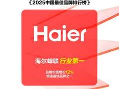 Interbrand《2025中国最佳品牌排行榜》发布，海尔持续蝉联行业第一