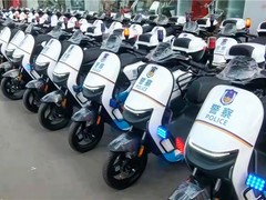 九号警务电动车在河南洛阳上岗  智能配置+高效性能助力交警守护城市安全