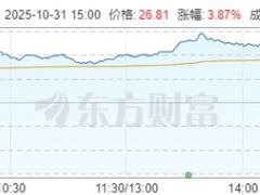 业绩超预期，海尔智家股价涨幅近5%领涨家电板块