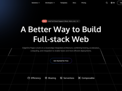 国内首个边缘全栈开发平台！腾讯发布 EdgeOne Pages 正式版