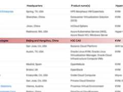 新华三CAS入选Gartner《2025年全球服务器虚拟化市场指南》代表厂商