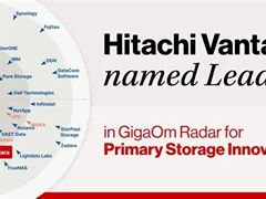 GigaOm雷达报告连续第二年将Hitachi Vantara评为“主存储领域领导者”及“表现优异者”