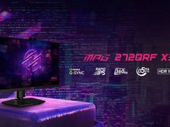 微星联合英伟达发布MPG 272QRF X36 G-SYNC Pulsar游戏显示器