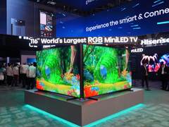 首秀即焦点！海信全新一代RGB-Mini LED电视116UX引爆CES 2026