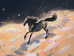 新华网点赞！中学生用AI“唤醒”徐悲鸿奔马，网友：这就是“少年黑马”的样子！