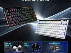 ROG 魔导士 Ace 75 HE V2X 键盘发布：升级 HFX V2X 轴体