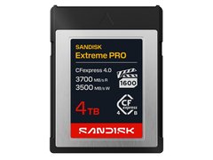 闪迪发布新一代至尊超极速 CFexpress 4.0 Type B 存储卡：至高 4TB 容量