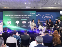 可灵AI携中美韩三国导演亮相戛纳，打造AI影视工业化全球样本
