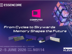艾思科与旗下品牌KLEVV科赋将在COMPUTEX TAIPEI 2026推出新一代内存与存储解决方案