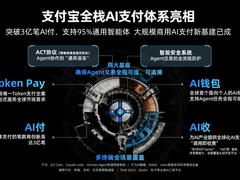 支付宝披露：3亿笔AI付、支持95%通用智能体、发布AI钱包和Token Pay