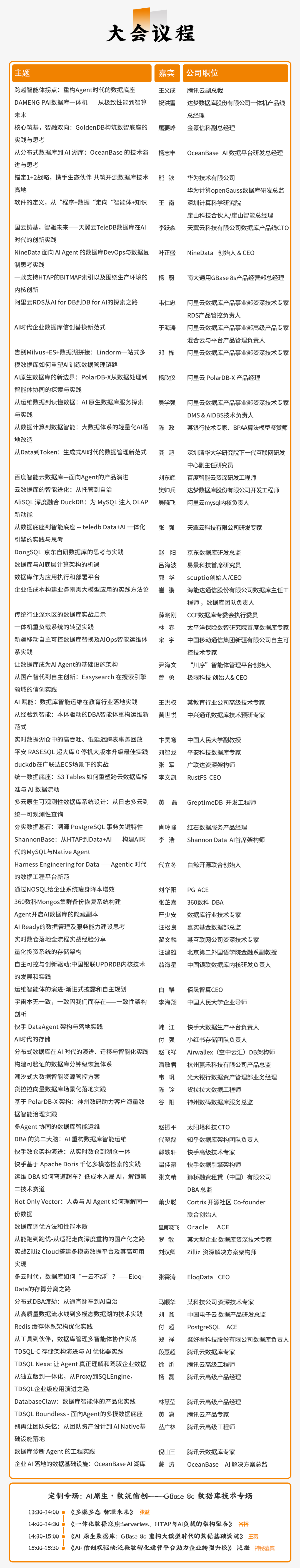 融数聚智创领未来｜DTCC2026 中国数据库技术大会精彩看点