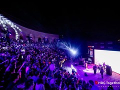 夜幕下的湖畔音乐派对，华为音乐之夜为HDC 2022划上“聚”号